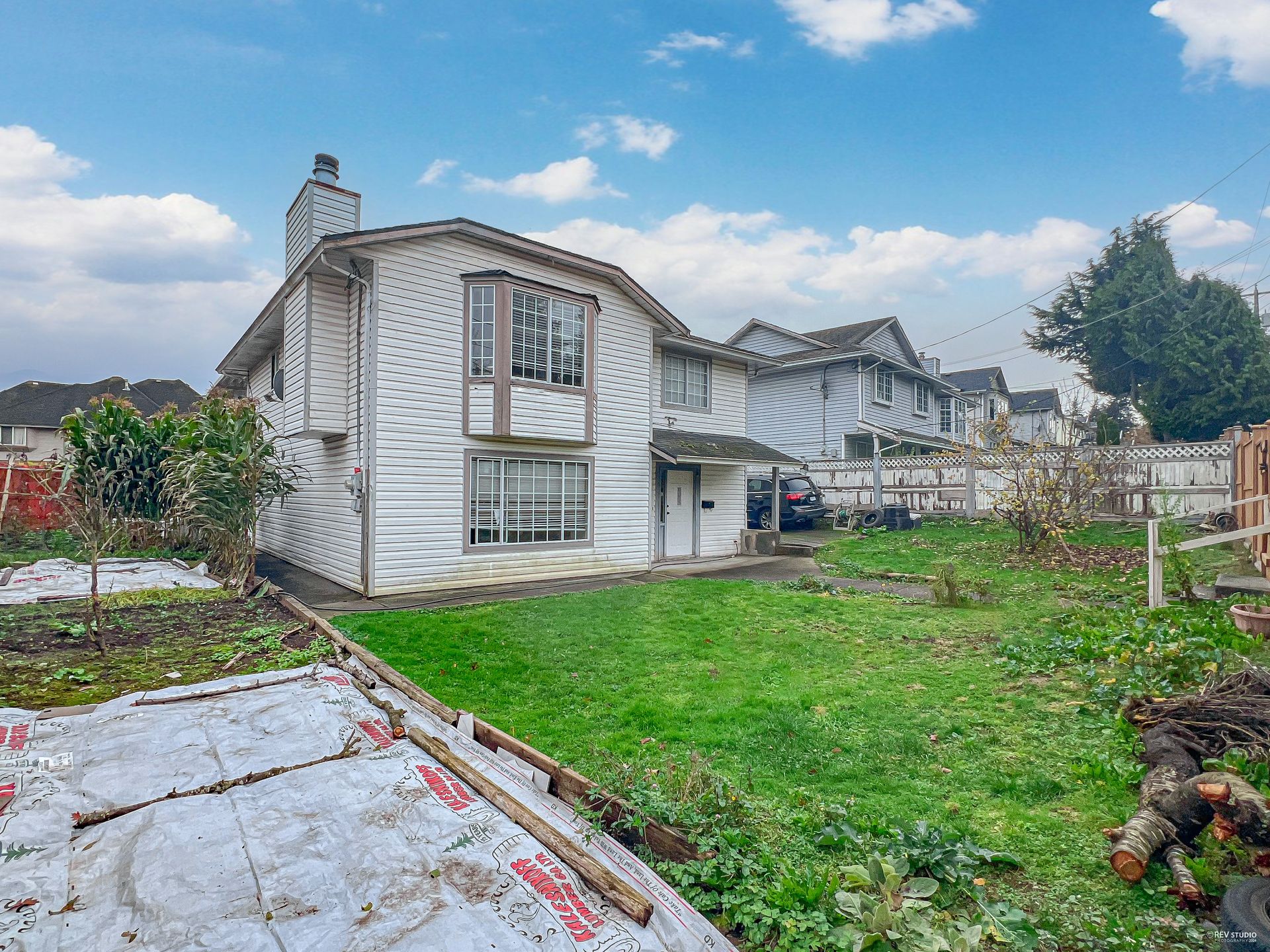 Yard Makeover - before